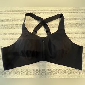 KNIX ZIP FRONT SPORTS BRA. SIZE 5. Large.